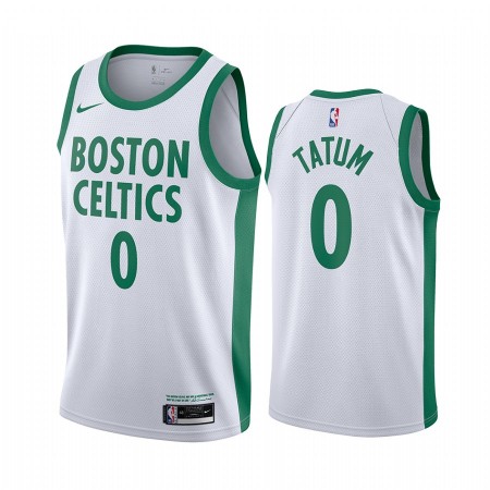 Herren NBA Boston Celtics Trikot Jayson Tatum 0 2020-21 City Edition Swingman
